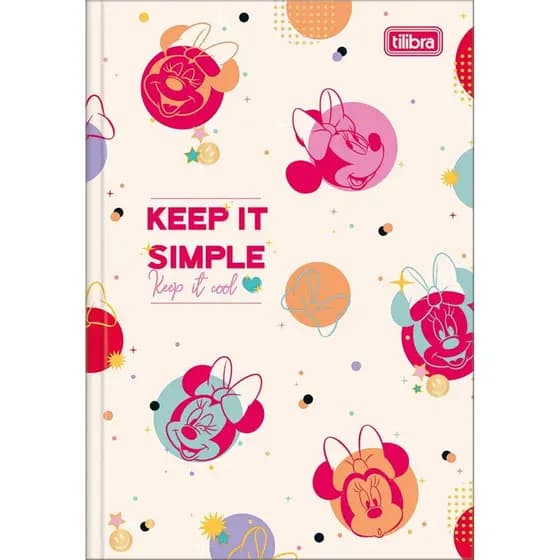 Caderno Brochurão Minnie - Tilibra