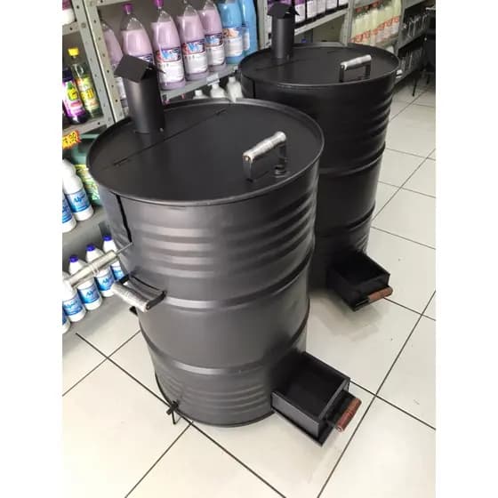 churrasqueira para costela completa 200l - qualidade garantida