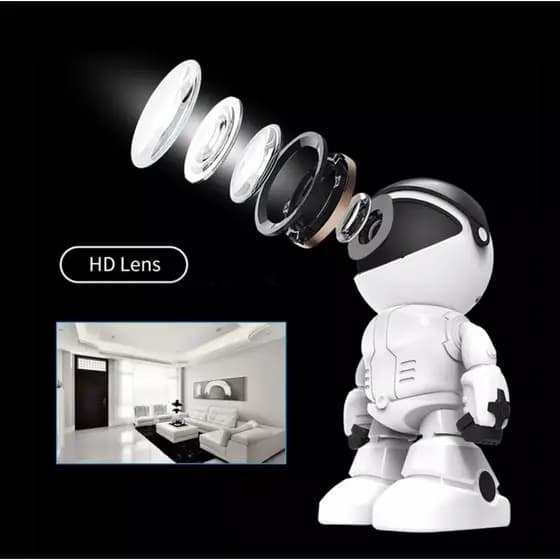 1080P Robot IP Camera Security Camera 360 ° WiFi Wireless 2MP CCTV Camera Smart Home Video Surveillance P2P Hidden baby Monitor