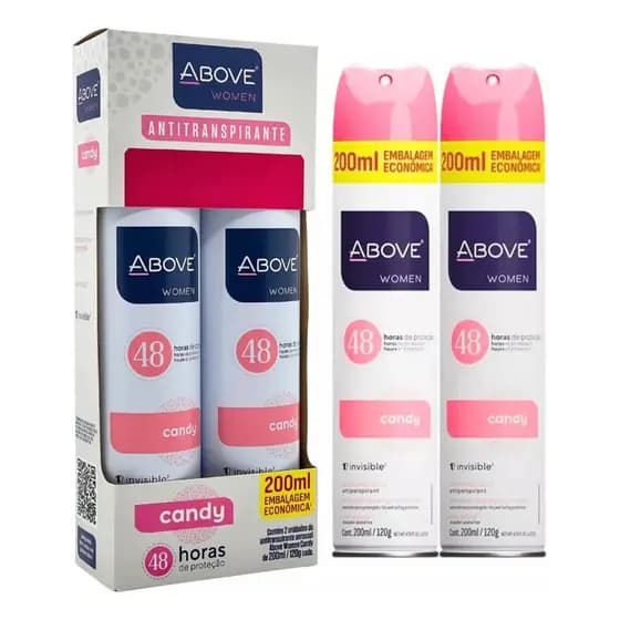 Kit Com 2 Desodorantes Above 200ml Cada