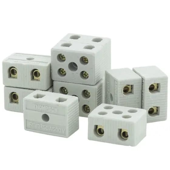Conector De Louça/Porcelana Para Chuveiro Torneira Elétrica Bipolar/Tribpolar