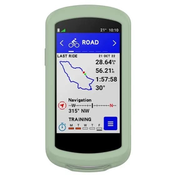 Envio No Mesmo Dia Para Garmin Edge 1040 Capa Traseira Completa Cronômetro De Silicone
