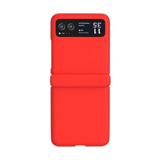 Envio No Mesmo Dia Capa De Telefone Para PC Com Sensação De Pele 3 Em 1 Dobradiça Motorola Razr 40