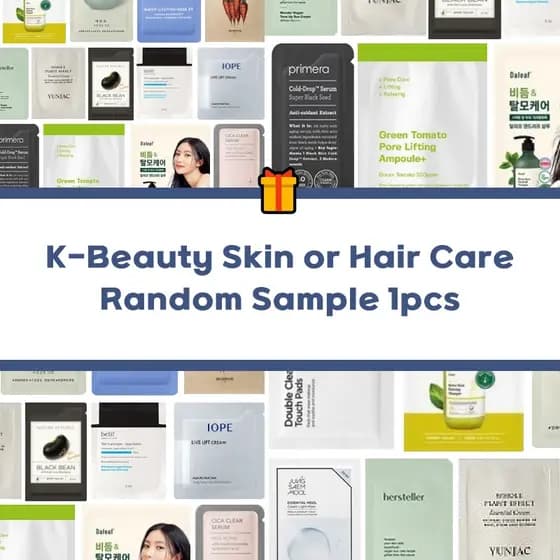 K-Beauty Skin or Hair Care Random Sample 1pcs