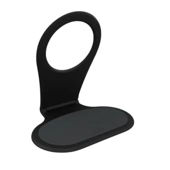 Suporte de Celular Dobrável Bobino para Tomada Preto - Universal e Portátil