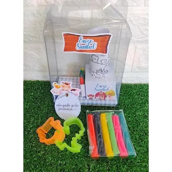5 Maleta Colorir Acetato Personalizado