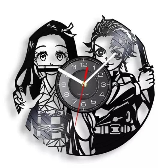 Relógio de parede animes