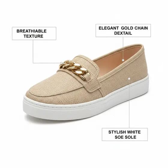 Mocassim feminino Corrente Confortavel top macio