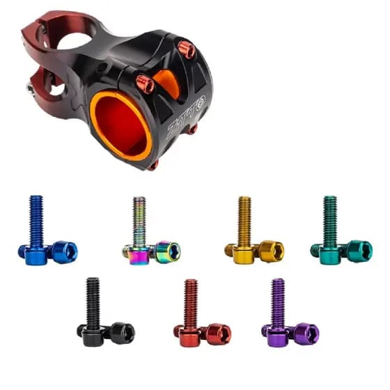 Parafuso Para Mesa Bike M5 Mtb Speed Bicicleta 6 Unidades
