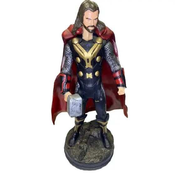 Estatua Resina Thor Avengers Marvel Comics 33cm Ótimo Preço
