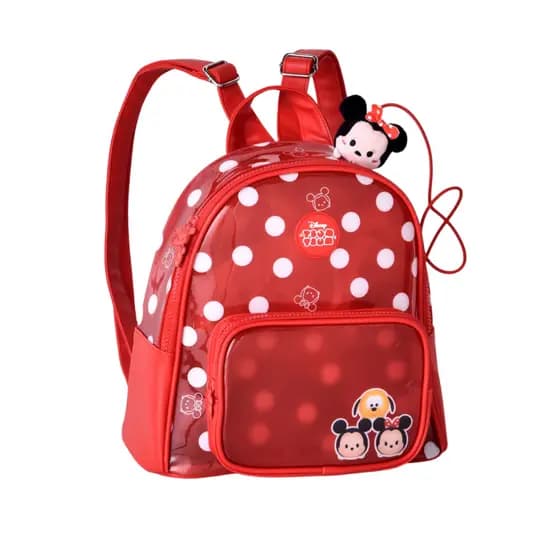 Kit Mochila Costas Infantil Tsum Tsum Original 2026