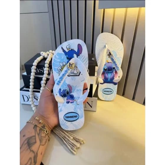 Chinelo Feminino Estampado leve e macio