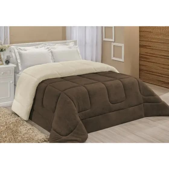 COBERDROM/EDREDOM MANTA E SHERPA SOFT FELPUDO - DIVERSAS CORES