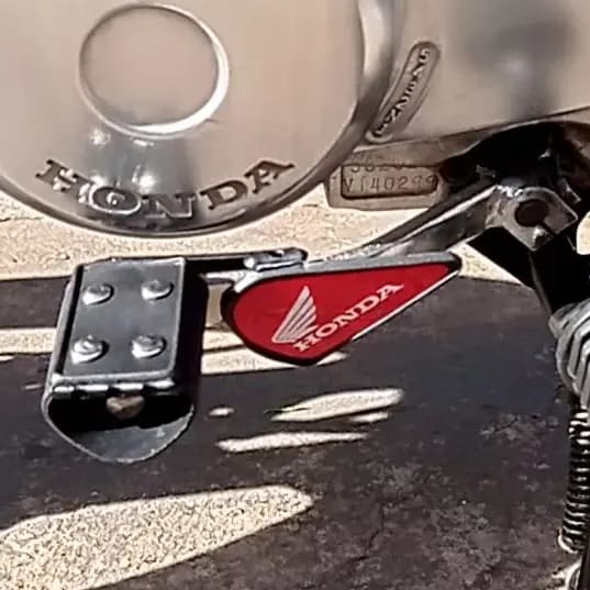 Protetor de Tenis Calçados Sapato Pezinho Marcha Cambio de Moto