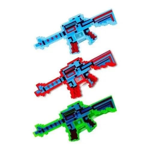 Metralhadora Arma brinquedo infantil Minecraft com Led E Som