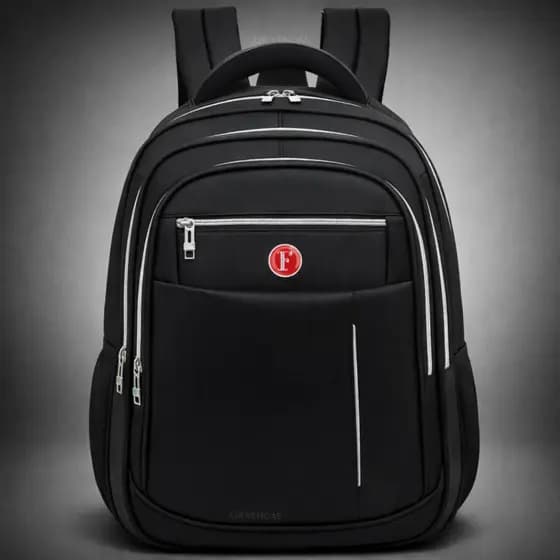 Mochila Notebook 15.6 Reforçada Impermeável Acolchoada Trabalho Escolar Feminina Masculina