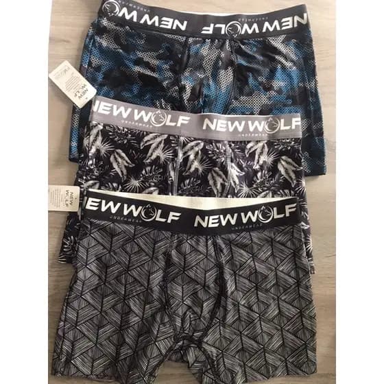 kit com 3 Cueca Boxer masculino