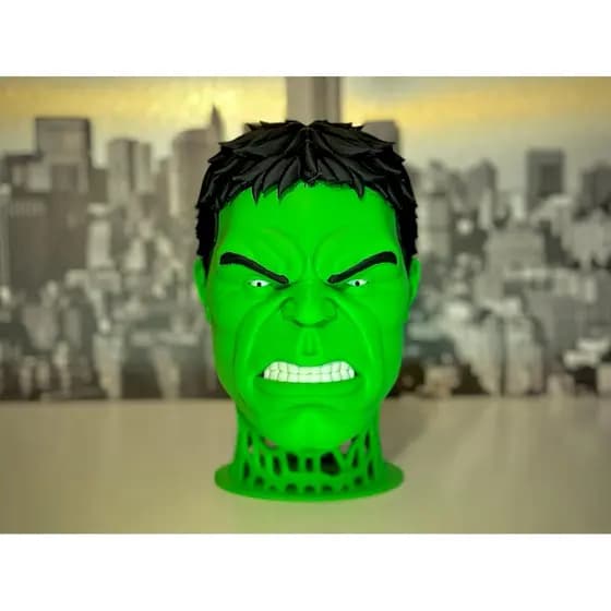 💚 Suporte para Fone de Ouvido Incrível Hulk – Headphone Headset Gamer