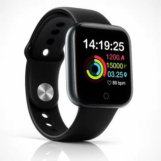 Relógio Inteligente Smartwatch D20 Mede Pressão Batimento Oxigênio Sono Pulseira Smartband Bluetooth