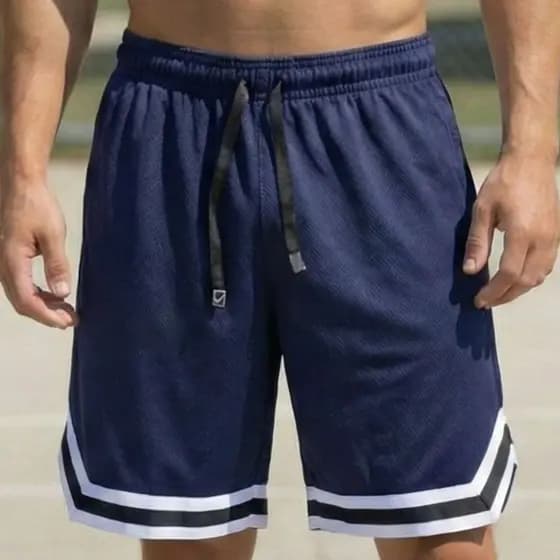 Short Americano Academia Dry Fit Masculino Com Bolso Confortável E Sofisticado
