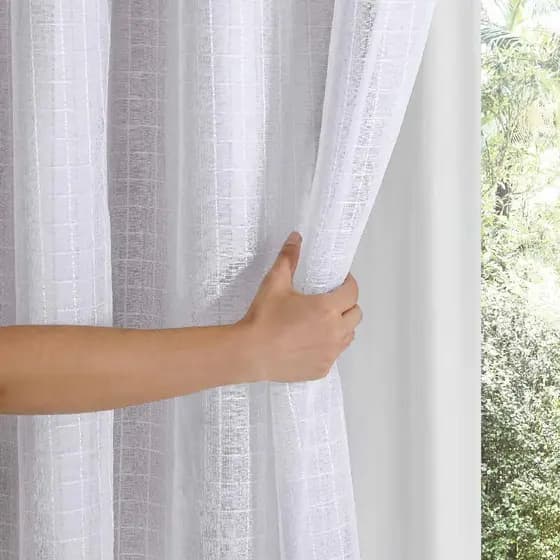 Cortina Bella Janela Pratika York Slim Blackout com Tecido 2,40 x 1,70 Sala ou Quarto Corta Luz