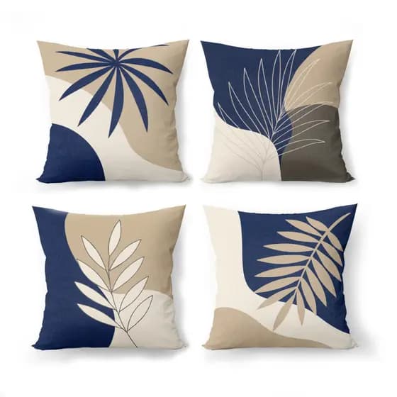 Linha Home Classic kit com 4 capas de almofadas