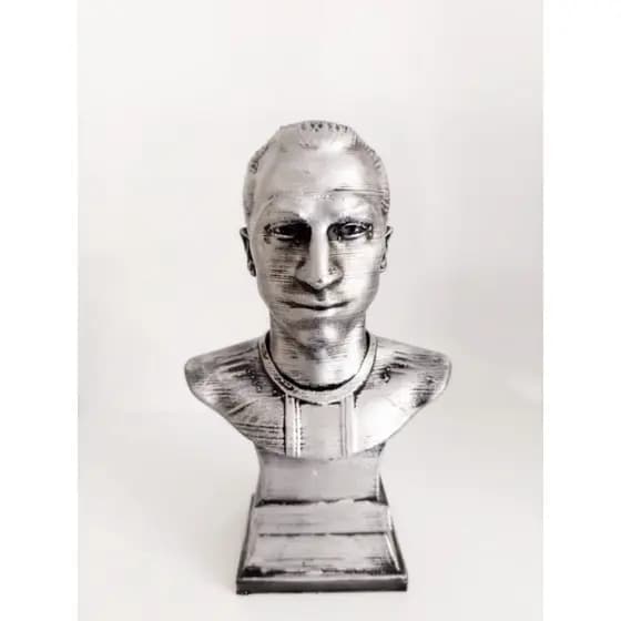 Busto Zlatan Ibrahimovic 15 cm Futebol