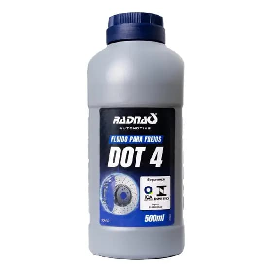 Fluido Freio Embreagem Óleo Radnaq Dot 4 500ml Original