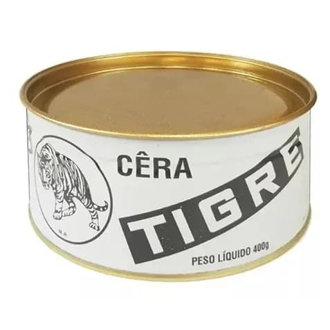 Cera Pasta Tigre Carnaúba Incolor -Cera Tigre desde 1949-