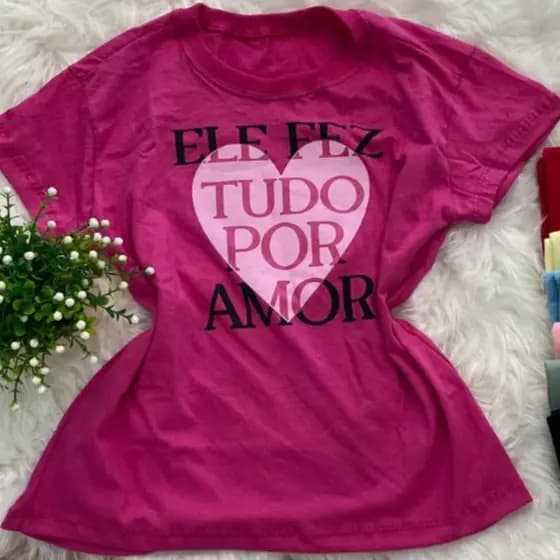 Blusa Feminina Básica Canelada Moda 2026 Casual Manga Curta Confortável Promoção Blusa Feminina Moda Cristã