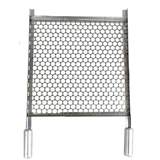 Grelha Moeda Inox 40x40 Inox Cabos Revestidos em Alumínio Térmico