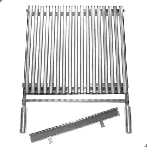 Grelha Inox Parrilla Argentina Picanheira 50x45 Brasa Grill