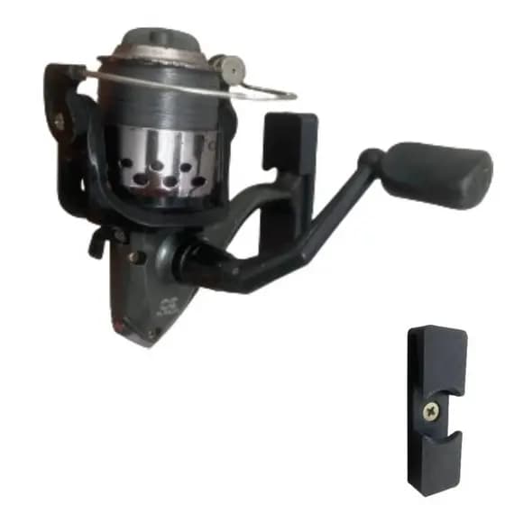 Suporte de Molinete para fixar na Parede com Parafuso Incluso pesca pescaria