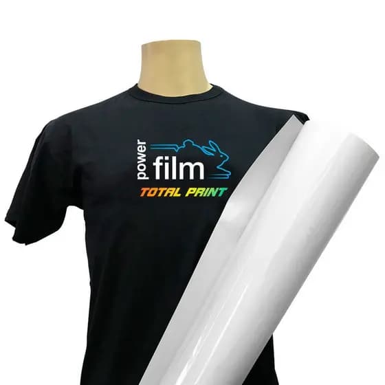 Power Film - Filme de Recorte Termocolante Branco Bobina 0,5x5m - Total Print