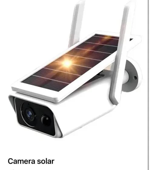 Câmera de Segurança Wi-Fi Energia Solar Full HD Prova Dágua
