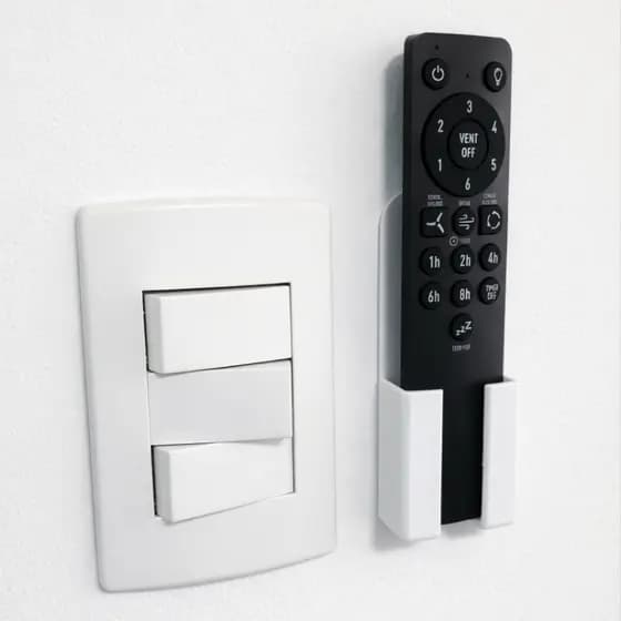 Suporte de Parede para Controle Remoto do Ventilador Arno Ultimate - Modelo Novo