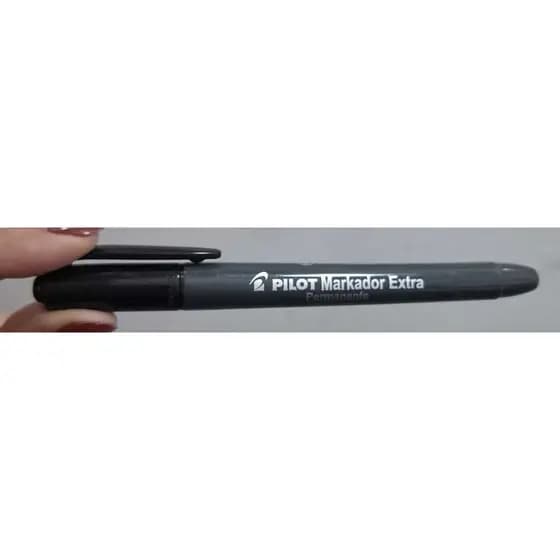 MARKADOR EXTRA PRETO PONTA REDONDA 4.0 PILOT