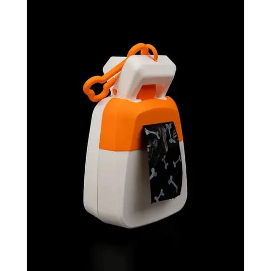 Pá Higiênica Pet 2 em 1 com Dispenser de Saquinhos – Coletor de Fezes Cães
