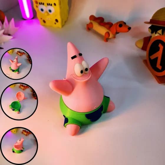 Porta-Objetos Decorativo Patrick Star