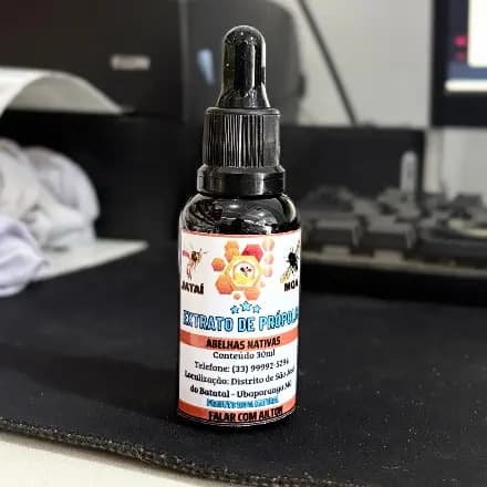 Extrato de própolis Abelhas nativas 30ml