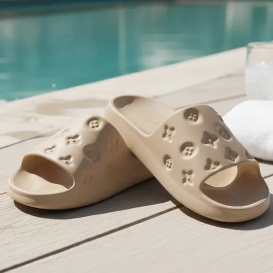 Papete Slide Confortável Sandália Nuvem Leve Estilosa Design Moderno Ideal Para Uso Diário