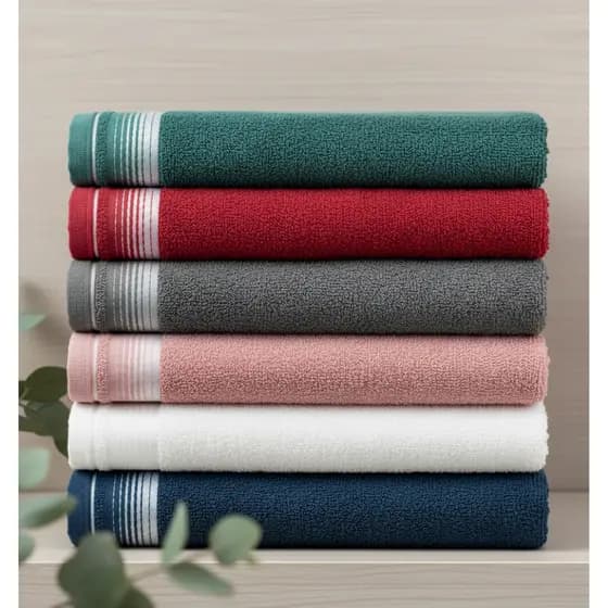 Toalha de Praia Banho 100% Algodão Alta Absorção 70x150cm - Coleção Lara