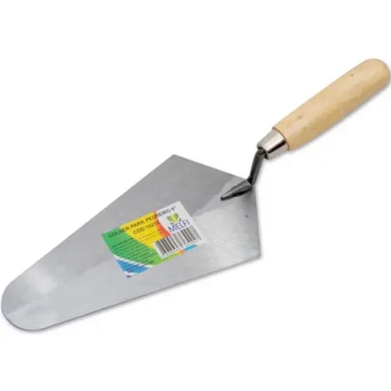 Colher de Pedreiro Canto Reto 8” - Melfi