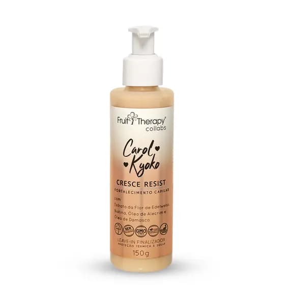 Leave-in Finalizador Cresce Resist Carol Kyoko 150mL – Fortalecimento e crescimento