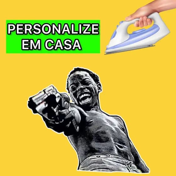 Termocolante Zé Pequeno para personalizar camisa