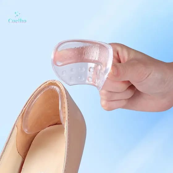 Decorativo Adesivos De Calcanhar De Silicone Para Mulheres Homens Almofadas Antiderrapantes Protetor Novo