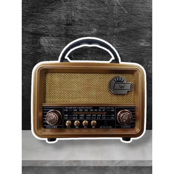 Rádio FM/AM/USB/CARTÃO DE MEMÓRIA