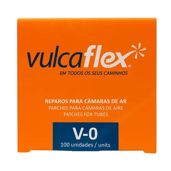 Vulcaflex V0 - Remendo A Frio 30mm Cx 100 Peças