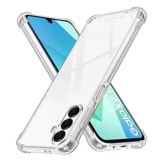 Capinha Transparente Tpu Anti Amarelamento Para Samsung A16 A17 A15 A56 A37 A57 A07 A26
