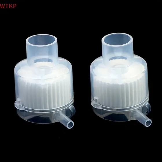 Hot 2pcs Trocadores De Umidade De Calor Esterilizados Descartáveis Filtro De Traqueostomia